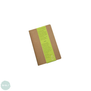 Softback Sketchbook - Hahnemuhle PACK OF 2 - Travel Booklets pads, 140 g/m² - 9 x 14 cm - Kraft Cover portrait