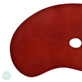 Wooden palette- Kidney shape 500 x 310 mm (20 x 12")