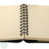 TRAVEL JOURNALS - Alternate PLAIN & LINED Paper - Hahnemuhle - SKETCH DIARY -120gsm – A5