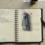 TRAVEL JOURNALS - Alternate PLAIN & LINED Paper - Hahnemuhle - SKETCH DIARY -120gsm – A5