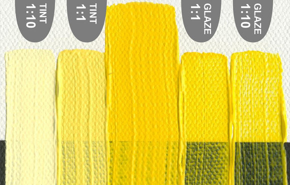 ARTISTS ACRYLIC PAINT - Golden FLUID - 30ml (1.US fl.oz)- Cadmium Yellow Hue  IV
