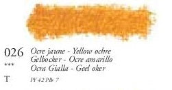 Oil Pastels - SENNELIER – single - 026 - Yellow Ochre