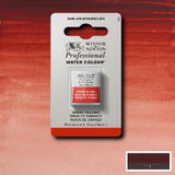 ARTISTS WATERCOLOUR PAINT - Winsor & Newton - PROFESSIONAL - HALF PAN - BROWN MADDER