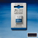 ARTISTS WATERCOLOUR PAINT - Winsor & Newton - PROFESSIONAL - HALF PAN - PRUSSIAN BLUE