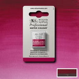 ARTISTS WATERCOLOUR PAINT - Winsor & Newton - PROFESSIONAL - HALF PAN - PERMANENT MAGENTA