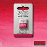 ARTISTS WATERCOLOUR PAINT - Winsor & Newton - PROFESSIONAL - HALF PAN - PERMANENT ROSE