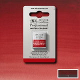 ARTISTS WATERCOLOUR PAINT - Winsor & Newton - PROFESSIONAL - HALF PAN - PERYLENE MAROON