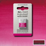 ARTISTS WATERCOLOUR PAINT - Winsor & Newton - PROFESSIONAL - HALF PAN - QUINACRIDONE MAGENTA