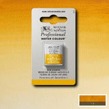 ARTISTS WATERCOLOUR PAINT - Winsor & Newton - PROFESSIONAL - HALF PAN - RAW SIENNA