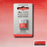 ARTISTS WATERCOLOUR PAINT - Winsor & Newton - PROFESSIONAL - HALF PAN - ROSE DORE