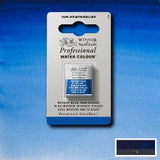 ARTISTS WATERCOLOUR PAINT - Winsor & Newton - PROFESSIONAL - HALF PAN - WINSOR BLUE (RED SHADE)