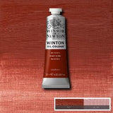 OIL PAINT – Winsor & Newton WINTON – 37ml tube - 	Indian Red