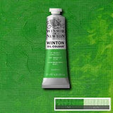 OIL PAINT – Winsor & Newton WINTON – 37ml tube - 	Permanent Green Light