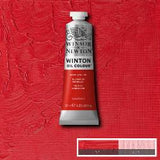 OIL PAINT – Winsor & Newton WINTON – 37ml tube - 	Vermilion Hue