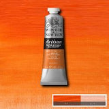OIL PAINT - WATER-MIXABLE - Winsor & Newton ARTISAN 37 ml tube -  CADMIUM ORANGE HUE
