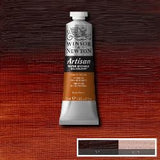 OIL PAINT - WATER-MIXABLE - Winsor & Newton ARTISAN 37 ml tube -  BURNT SIENNA