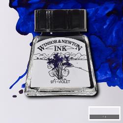 INK - Winsor & Newton DRAWING INK 14ml -	Violet