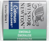 WATERCOLOUR PAINT – Winsor & Newton COTMAN – Half Pan - 	Emerald