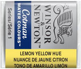 WATERCOLOUR PAINT – Winsor & Newton COTMAN – Half Pan - 	Lemon Yellow Hue