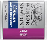 WATERCOLOUR PAINT – Winsor & Newton COTMAN – Half Pan - 	Mauve