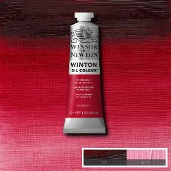 OIL PAINT – Winsor & Newton WINTON – 37ml tube - 	Permanent Crimson Lake