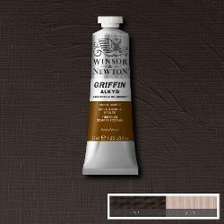 OIL PAINT - Fast Drying - Winsor & Newton GRIFFIN Alkyd -  37ml tube-	Burnt Umber