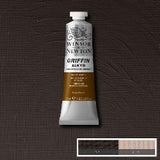 OIL PAINT - Fast Drying - Winsor & Newton GRIFFIN Alkyd -  37ml Tube - 	Burnt Umber
