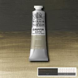 OIL PAINT - Fast Drying - Winsor & Newton GRIFFIN Alkyd -  37ml tube- Davys Gray