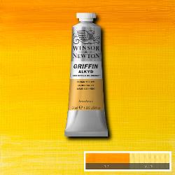 OIL PAINT - Fast Drying - Winsor & Newton GRIFFIN Alkyd -  37ml tube-	Indian Yellow