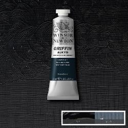 OIL PAINT - Fast Drying - Winsor & Newton GRIFFIN Alkyd -  37ml tube-	Lamp Black