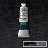 OIL PAINT - Fast Drying - Winsor & Newton GRIFFIN Alkyd -  37ml Tube - 	Lamp Black
