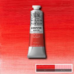 OIL PAINT - Fast Drying - Winsor & Newton GRIFFIN Alkyd -  37ml tube-	Winsor Red