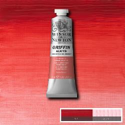 OIL PAINT - Fast Drying - Winsor & Newton GRIFFIN Alkyd -  37ml tube- Permanent Geranium Lake