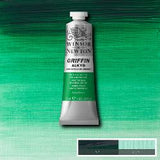 OIL PAINT - Fast Drying - Winsor & Newton GRIFFIN Alkyd -  37ml Tube - 	Phthalo Green (Yellow Shade)