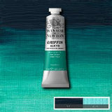 OIL PAINT - Fast Drying - Winsor & Newton GRIFFIN Alkyd -  37ml Tube - 	Phthalo Green