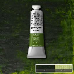 OIL PAINT - Fast Drying - Winsor & Newton GRIFFIN Alkyd -  37ml tube-	Permanent Sap Green