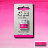 ARTISTS WATERCOLOUR PAINT - Winsor & Newton - PROFESSIONAL - HALF PAN - OPERA ROSE