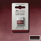 ARTISTS WATERCOLOUR PAINT - Winsor & Newton - PROFESSIONAL - HALF PAN - PERYLENE VIOLET