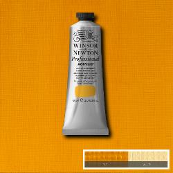 ACRYLIC PAINT -  Winsor & Newton PROFESSIONAL - 60 ml tube - Azo Yellow Deep