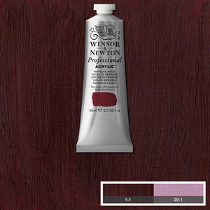 ACRYLIC PAINT -  Winsor & Newton PROFESSIONAL - 60 ml tube - Perylene Violet
