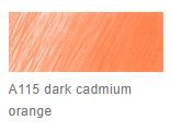 COLOUR PENCIL - Single - Faber Castell - POLYCHROMOS - 115 - Dark Cadmium Orange