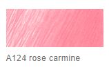 PASTEL PENCILS – SINGLES-  Faber-Castell - PITT - 124 -	Rose Carmine