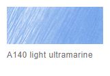 PASTEL PENCILS – SINGLES-  Faber-Castell - PITT - 140 -	Light Ultramarine