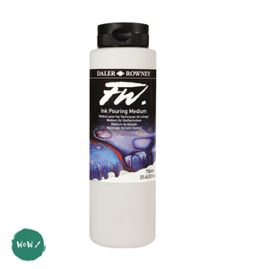 Acrylic Pouring Medium -  Daler Rowney FW Acrylic ink - 750ml (25.4 US fl oz)