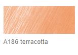 COLOUR PENCIL - Single - Faber Castell - POLYCHROMOS - 186 - Terracotta