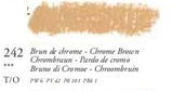 Oil Pastels - SENNELIER – single - 242 - Chrome Brown
