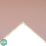 Mountboard - DALER ROWNEY Cream Core A1 – SINGLE SHEET -	DAWN PINK