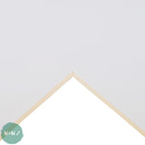Mountboard - DALER ROWNEY Cream Core A1 – SINGLE SHEET -	SUPER WHITE