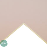 Mountboard - DALER ROWNEY Cream Core A1 – SINGLE SHEET -	SHADOW PINK