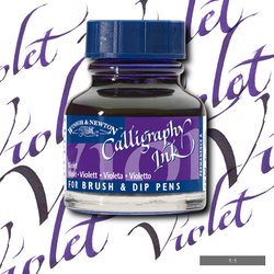 INK - Winsor & Newton - CALLIGRAPHY -  30ml Bottle -  VIOLET